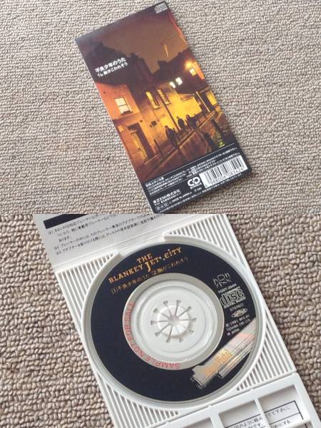 Blankey Jet City '91年CDS「不良少年のうた」デビュー盤 ○TODT-2644