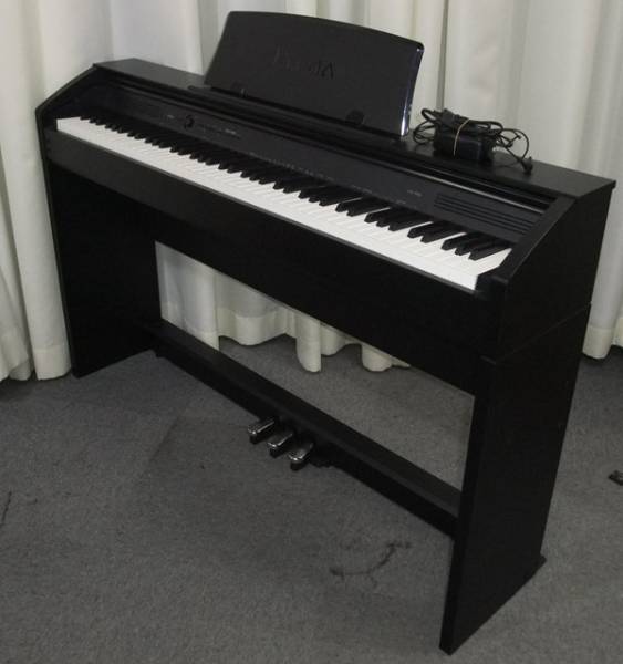 AB06a)美品 CASIO カシオ 電子ピアノ PX-750BK Privia 13年製