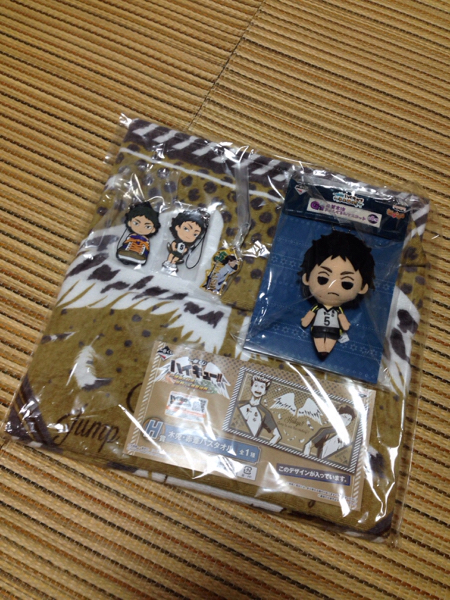 送料無料＊ハイキュー 一番くじ☆赤葦セット☆梟谷高校☆