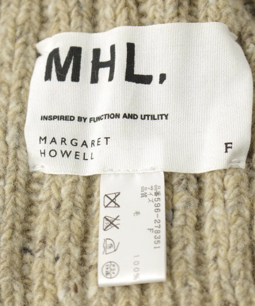 MHL. margaret howell マーガレット・ハウエル ウールマフラー 【公式