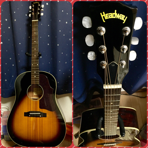 HCJ-50S (Headway) HEADWAY | SB コスモ楽器 ヘッドウェイのJ45タイプ
