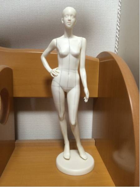 LaCORPA ラコルパ マネキン 1/6立体ヌードモデル デザイン人形(アート