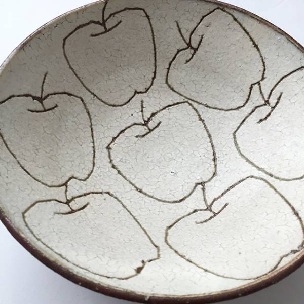 新品未使用 楠田純子さん林檎6寸鉢 B 新品 未使用 楠田純子 新品未使用 楠田純子さん林檎6寸鉢 B 新品 未使用 楠田純子