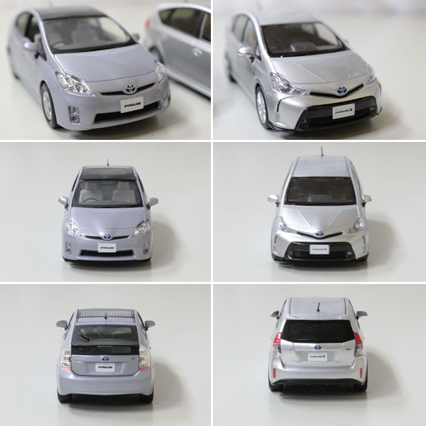 トヨタ 非売品 1/30 プリウス / プリウスα カラーサンプル 2台 【公式
