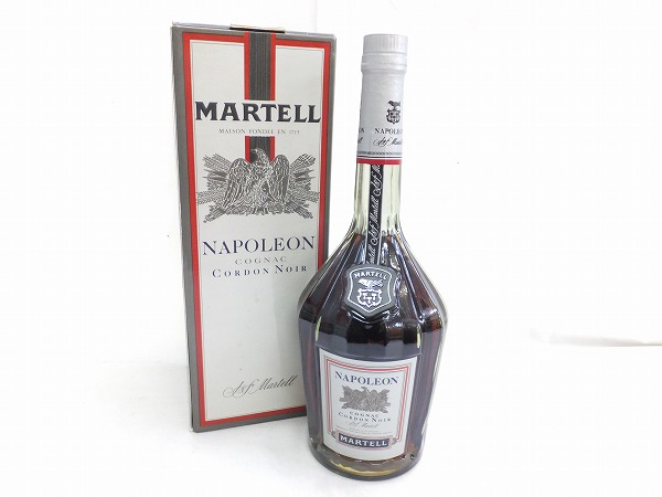 【未開栓】MARTELL マーテル ナポレオン CORDON NOIR ブランデー