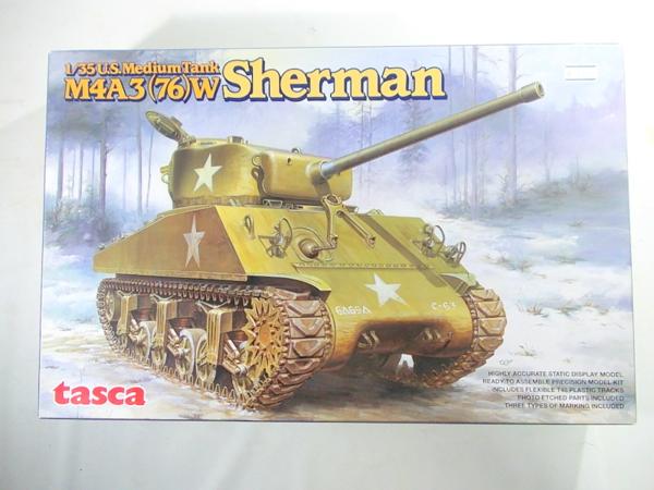 タスカ 1/35 アメリカ中戦車 M4A3(76)Wシャーマン 35-019