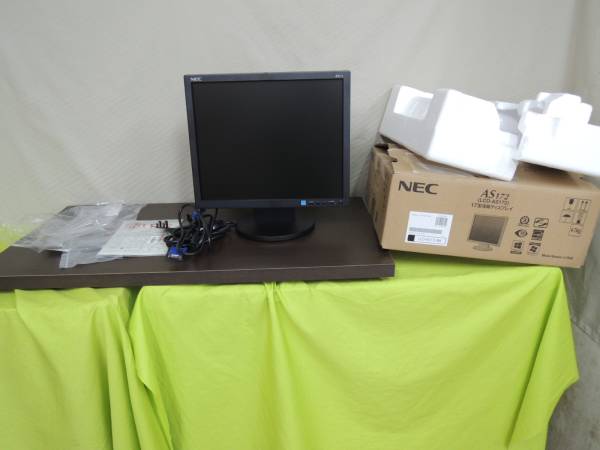 NEC液晶ディスプレー　AS172 L175GZ 1280＊1024 開梱品