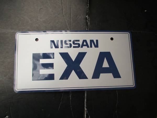☆日産 エクサ EXA ネームプレート (N12) 昭和の名車 85日産 パルサー