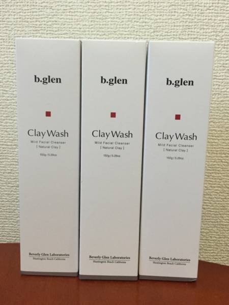 未開封　ビーグレン　クレイウォッシュ　3本セット