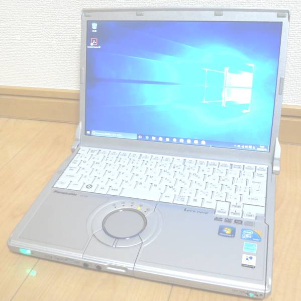 ★稀少品450時間 Win10 Core i5 4GB Let's note CF-S9 MsOffice