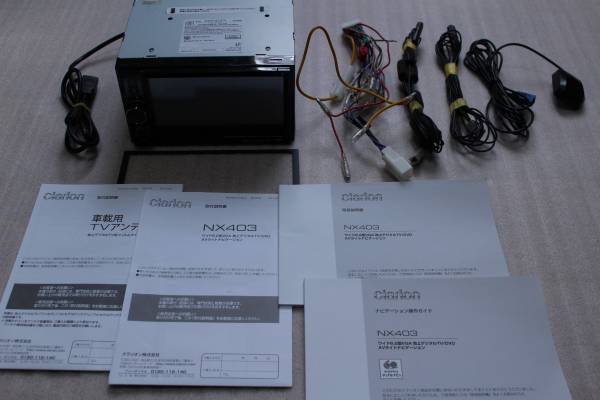 ジャンク クラリオン　Clarion　メモリーナビ　ＮＸ　403