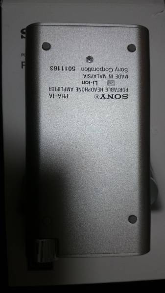 【中古】SONYポタアンPHA-1A【美品】