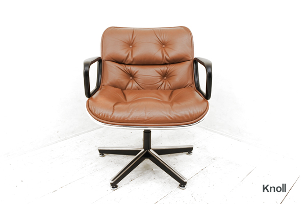 knoll「ポロックチェア」120万 4脚 チャールズ・ポロック デスク