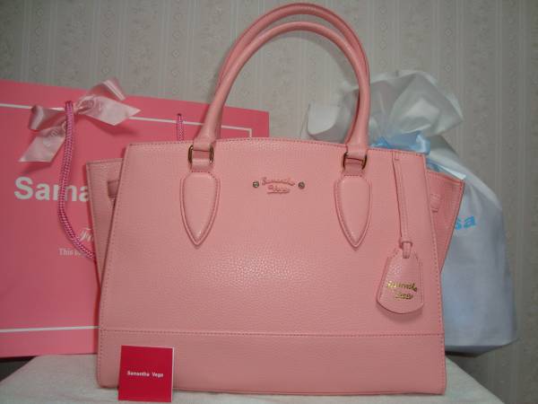 即決新品☆Samantha Vega/サマンサベガ☆2WAY/サーモンピンク/大