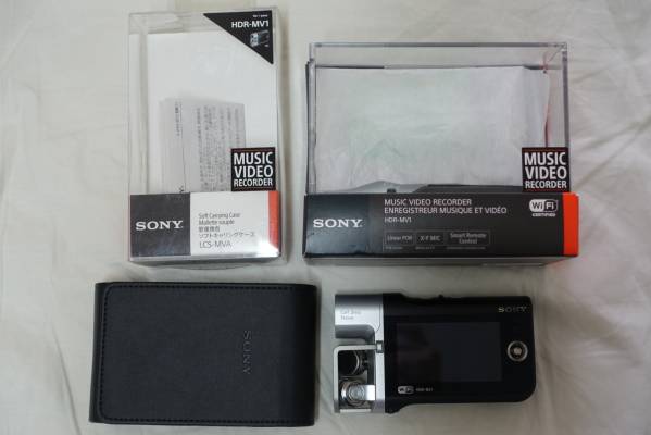 ケース付 SONY ソニー HDR-MV1 ミュージックビデオレコーダー 【公式通販】