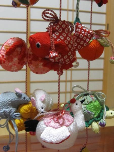 ちりめん細工 ハンドメイド 即決！☆手作り☆ちりめんつるし雛