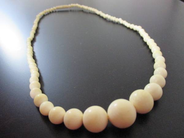 ◆　とてもシンプル　象牙ネックレス 17g　◆_1