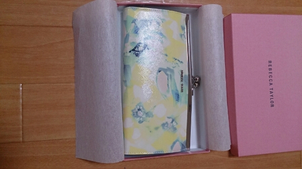 レベッカ テイラー 新品 がまぐち 長財布 