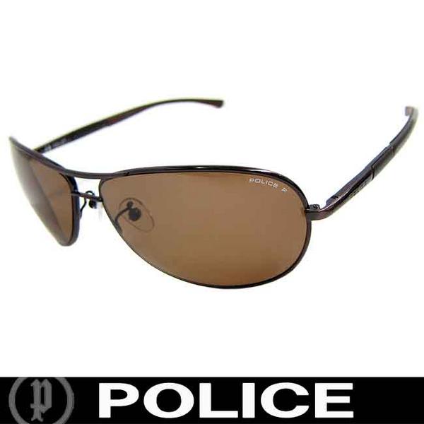 1円～POLICE ポリス 偏光サングラス ティアドロップ S8526N K05P