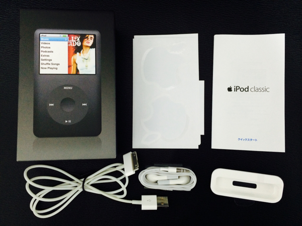 オーディオ機器 iPod classic 第6世代 80GB 極美品 動作品 充電器付