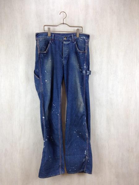 orslow◆ペンキ加工ペインターパンツ/2/-/デニム/IDG