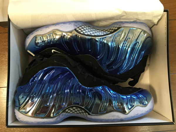 NIKE AIR FOAMPOSITE ONE PRM Blue Mirror 29 US11 ブルーミラー