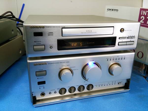 LTD ONKYO A-922M C-722M INTEC275 整備済(音質改善）作動 オンキョー