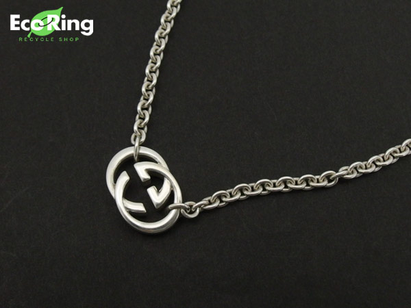 1円 グッチ GGペンダント シルバー 925 アクセサリー BH478