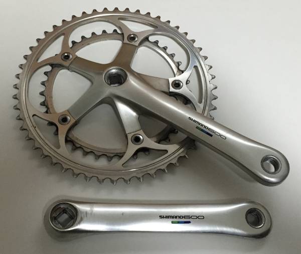 SHIMANO 「シマノ」 600 FC-6400 53-39T 170mm クランク SHIMANO 「シマノ」 600 FC-6400 53-39T 170mm クランク