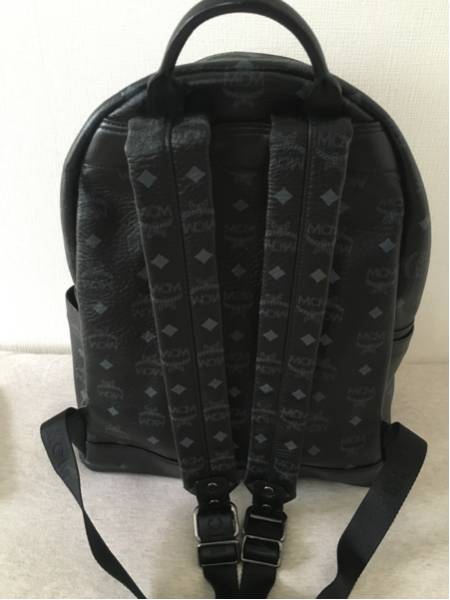 MCMリュック 美品。MCM リュック 黒 黒 MCM リュック 黒 - リュック 