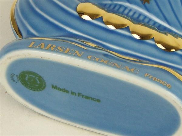 1円～ ラーセン シップ 青 ブランデー 未開栓 替え栓付き 酒