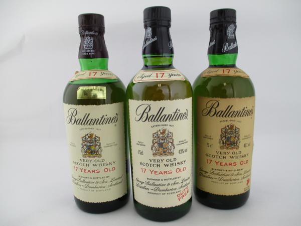 Ballantine's バランタイン 17年 3本セット 未開封 古酒 Ballantine's