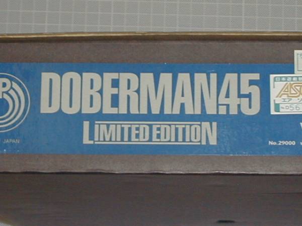 ＷＡ　　限定品　パラオーディナンス　ドーベルマン　45