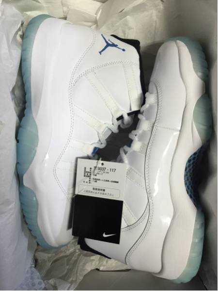 Nike air jordan 11 retro legend blue 26.5cm