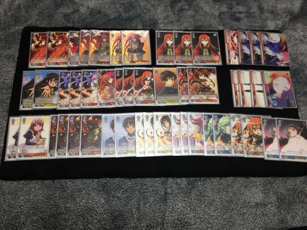 WS　ヴァイスシュヴァルツ　灼眼のシャナ　デッキ　ホイル　RRR