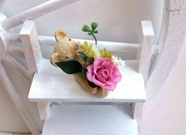 空の贈り物 可愛いくまのアレンジ3_1