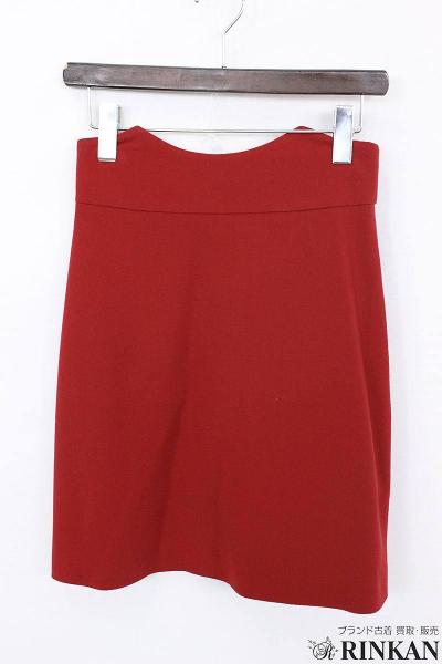 アレキサンダーマックイーン/バックジップウールスカート【99】