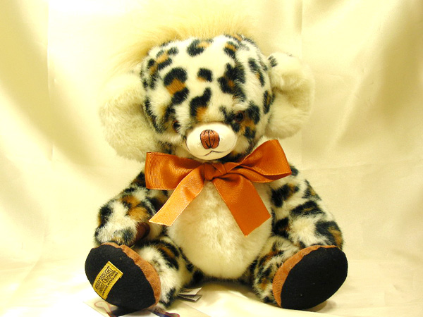 T1437【BSJT】Merrythought メリーソート パンキー ボブ キャット 限定50体 アニマル柄