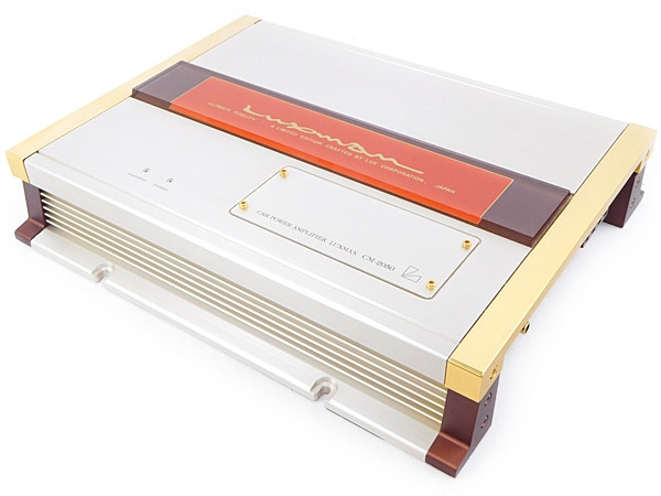 中古 LUXMAN CM-2050 カーオーディオ パワー アンプ N1753423