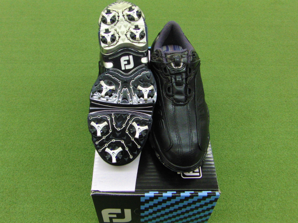 新品 フットジョイ Foot Joy FJスポーツ Boa 黒/銀 27cm
