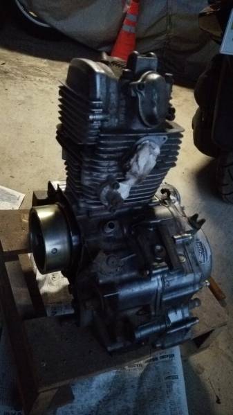 セロー225　1KHエンジン　ジャンク