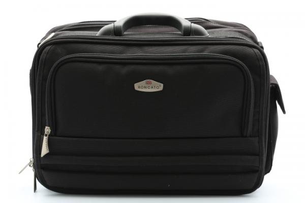RONCATO ロンカート スーツケース トラベルバッグ 黒 メンズ