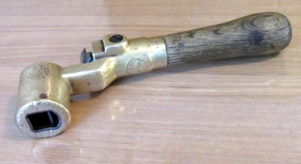 ○ 国鉄 ブレーキハンドル 三菱製 鉄道グッズ