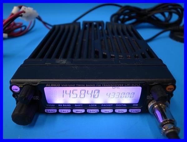 ◎ジャンク (A) ALINCO 無線機 車載型FMトランシーバー DR-620DV