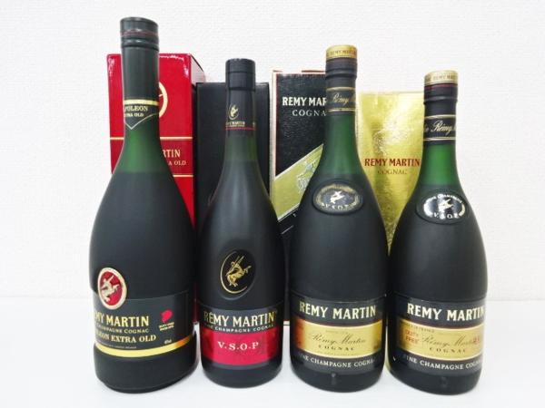 ◇REMY MARTIN NAPOLEON EXTRA OLD/V.S.O.P 4本まとめ◇f007 飲料