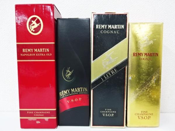 ◇REMY MARTIN NAPOLEON EXTRA OLD/V.S.O.P 4本まとめ◇f007 飲料