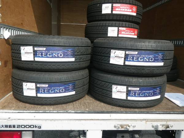 新品 BRIDGESTONE 245/40/19 REGNO 4本セット 19インチ