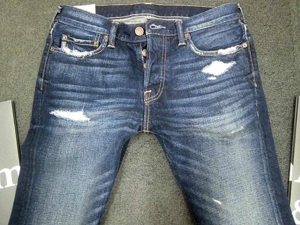 本物保証アバクロ【W30xL32/028】A&Fスキニージーンズ