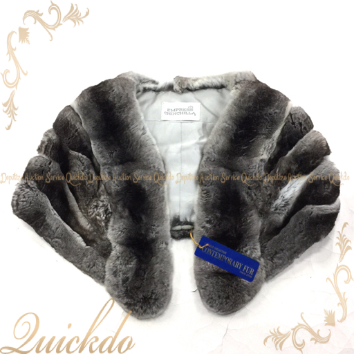 1円 EMPRESS CHINCHILLA チンチラ ケーブ ストール レディース