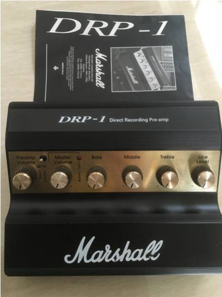 DRP-1 Marshall プリアンプ - Preamp Direct Recording Yahoo
